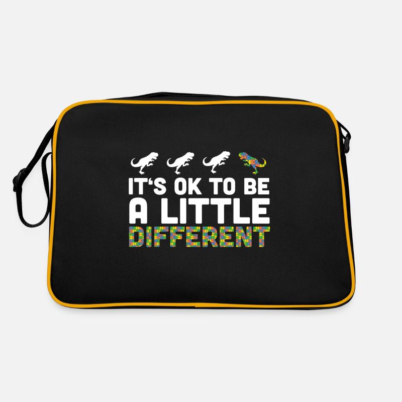 Autismus Bewusstsein Asperger Syndrom Retro Tasche