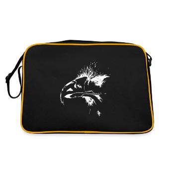 Aigle. Eagle - Sac Retro - noir/or - Dos