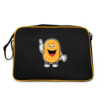 potato - Retro Bag - black/gold - Back
