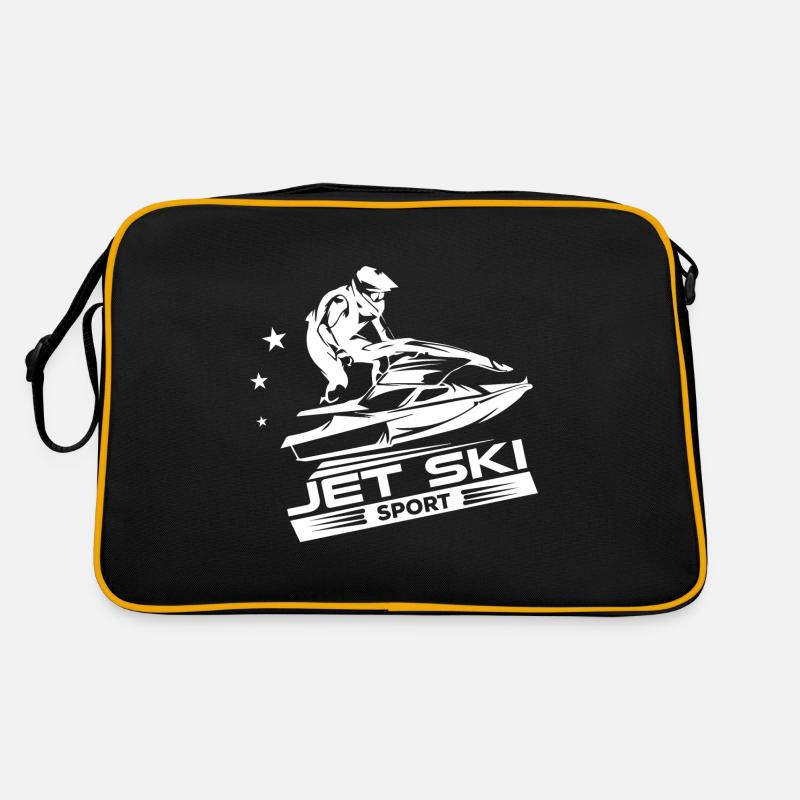 JETSKI Sport - Sac Retro - noir/or