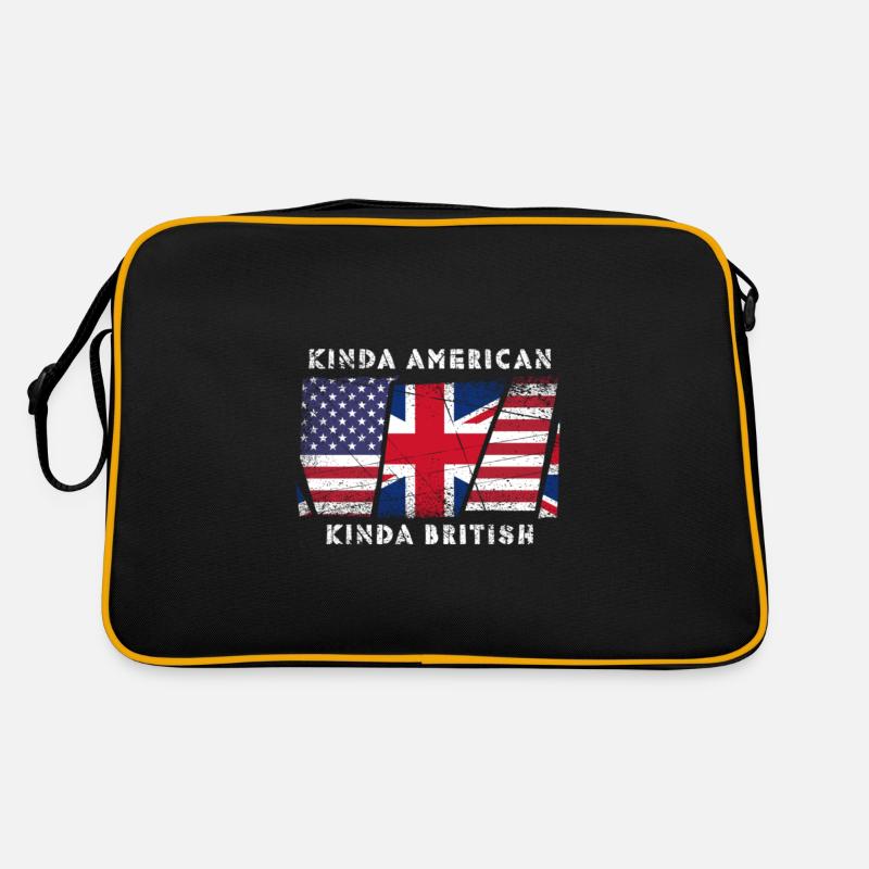 Ein bisschen amerikanisch Ein bisschen britisch Retro Tasche
