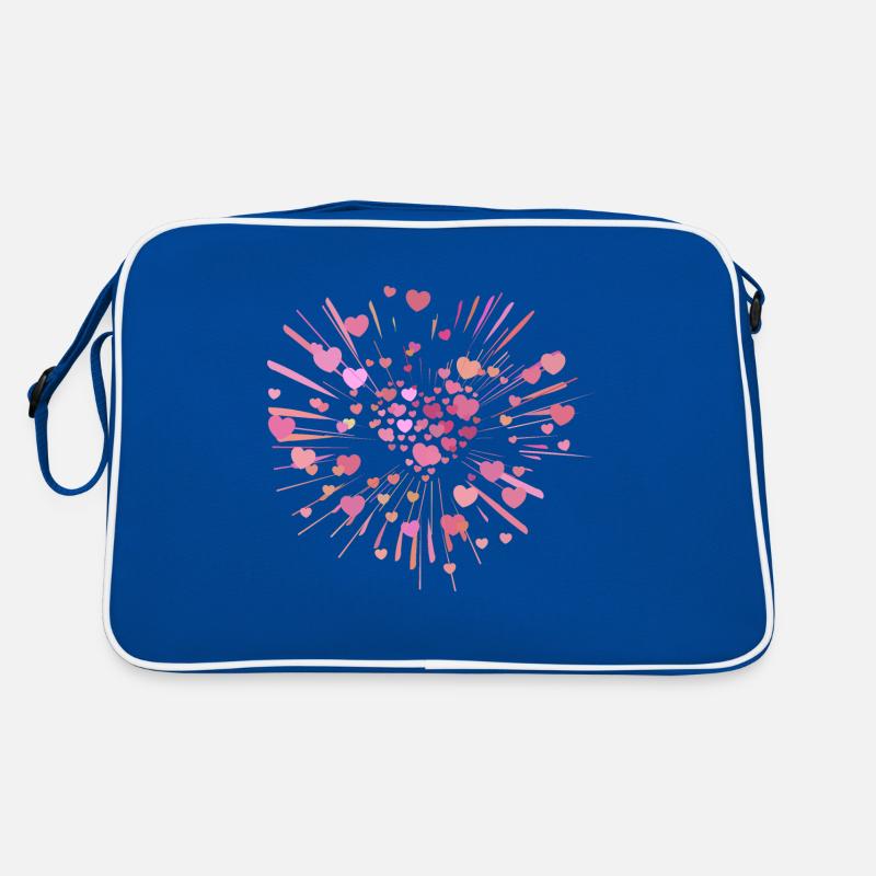 supernova2 coeurs roses Sac Retro