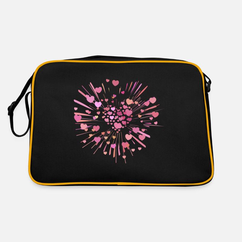 supernova2 coeurs roses Sac Retro