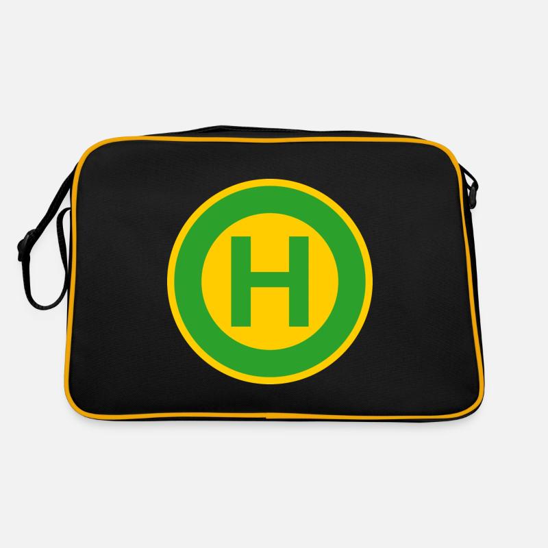 Bus stop costume for carnival and carnival Retro Bag