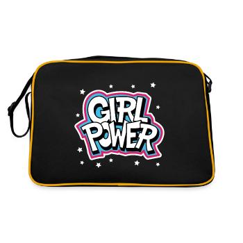 Girl power - Sac Retro - noir/or - Dos