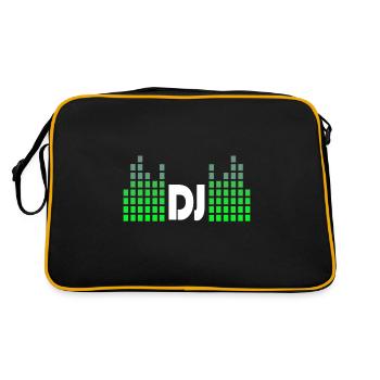 DJ Musique Beat Disco - Sac Retro - noir/or - Dos