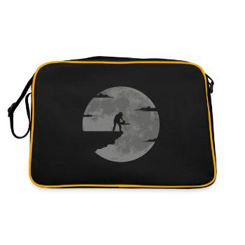 Tronçonneuse Tronçonneuse Forester Tronçonneuses à bois - Sac Retro - noir/or - Dos