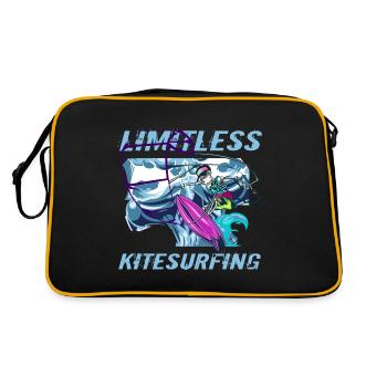 kitesurf - Sac Retro - noir/or - Dos