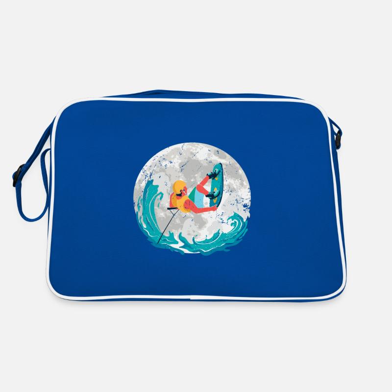 Wakeboard Wakeboarding Wakeboarder Geschenk Retro Tasche