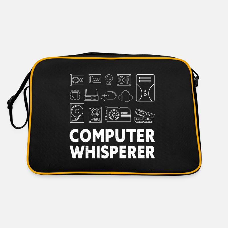 Tech Support Nerds Geek... Programmierer & Nerd Retro Tasche