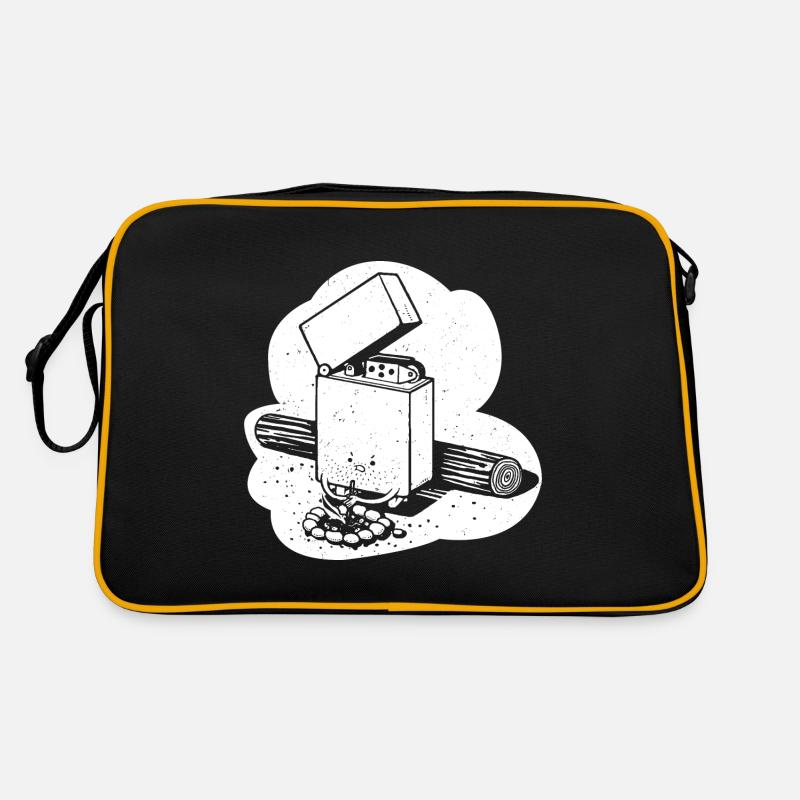 Matches funny - Retro Bag - black/gold