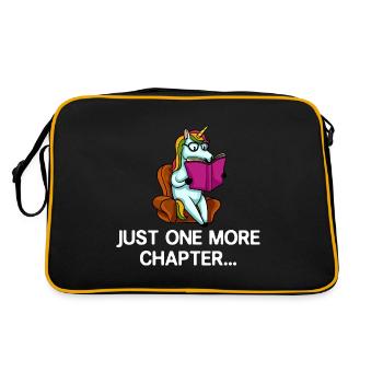 Lire Bibliothèque licorne Lecteur Livre Livres - Sac Retro - noir/or - Dos