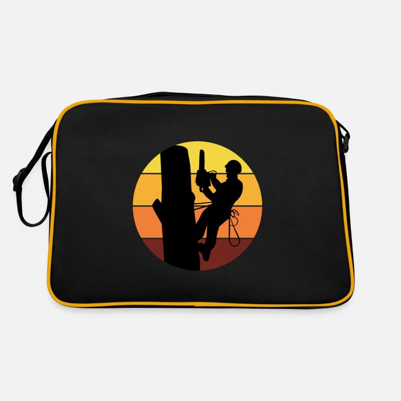 Arborist Tree Climber Climbing Vintage Rétro Sac Retro