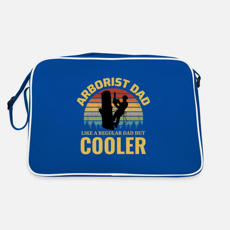 Arborist Dad Tree Climber Climbing Vintage Retro Retro Bag