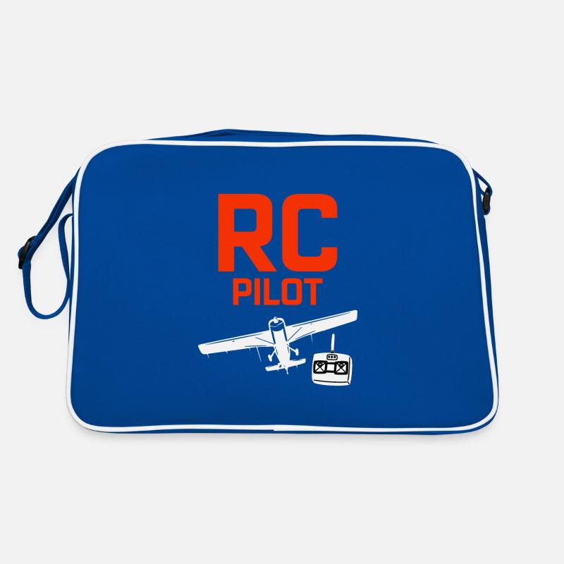 RC Modellflugzeuge Flugzeug Flugzeug Pilot lustiges Geschenk Retro Tasche