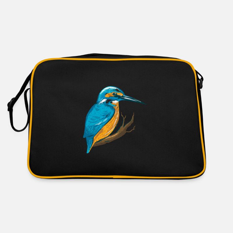 Oiseaux de glace Oiseaux de la faune Sac Retro