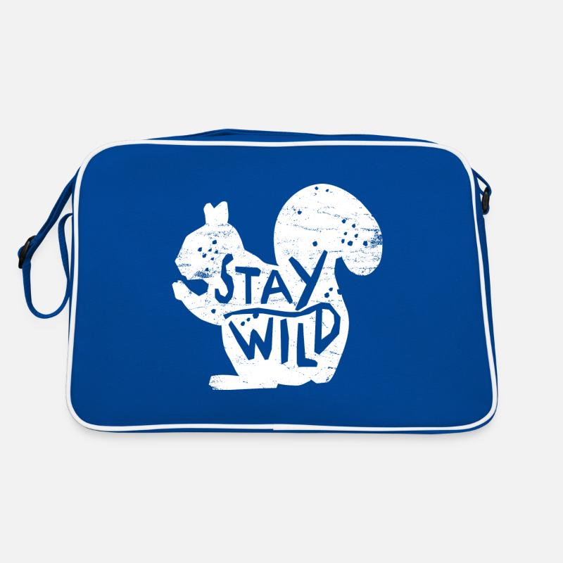 Eichhörnchen Retro Tasche