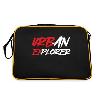 Urban Explorer - Urbex - Retro Bag - black/gold - Back