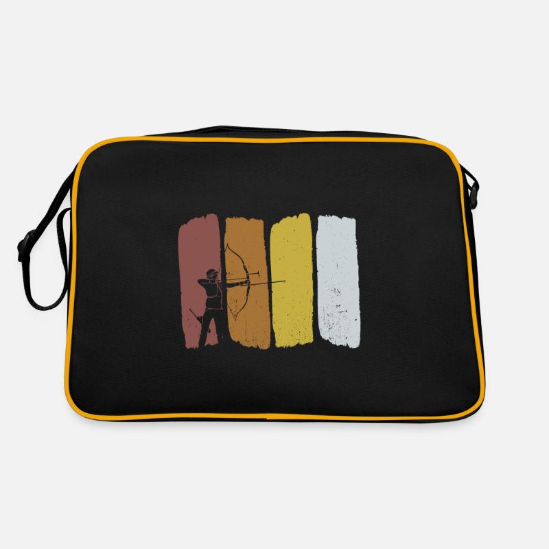 Bogenschießen Bogenschiessen Bogensport Retro Tasche