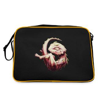 Dragonfedus - Retro Bag - black/gold - Back