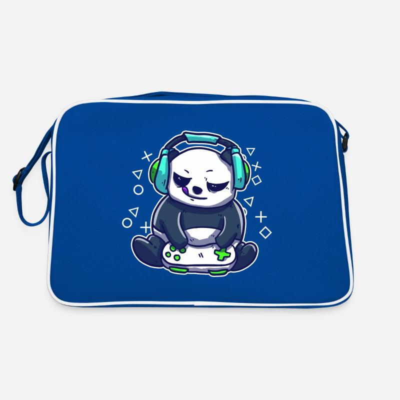 Jeu de jeu panda joue pc Games Jeux vidéo Sac Retro