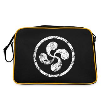 Lauburu d’Euskadi - Sac Retro - noir/or - Dos