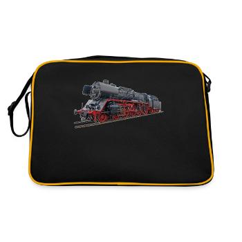 Steam locomotive 03 1010 - Retro Bag - black/gold - Back