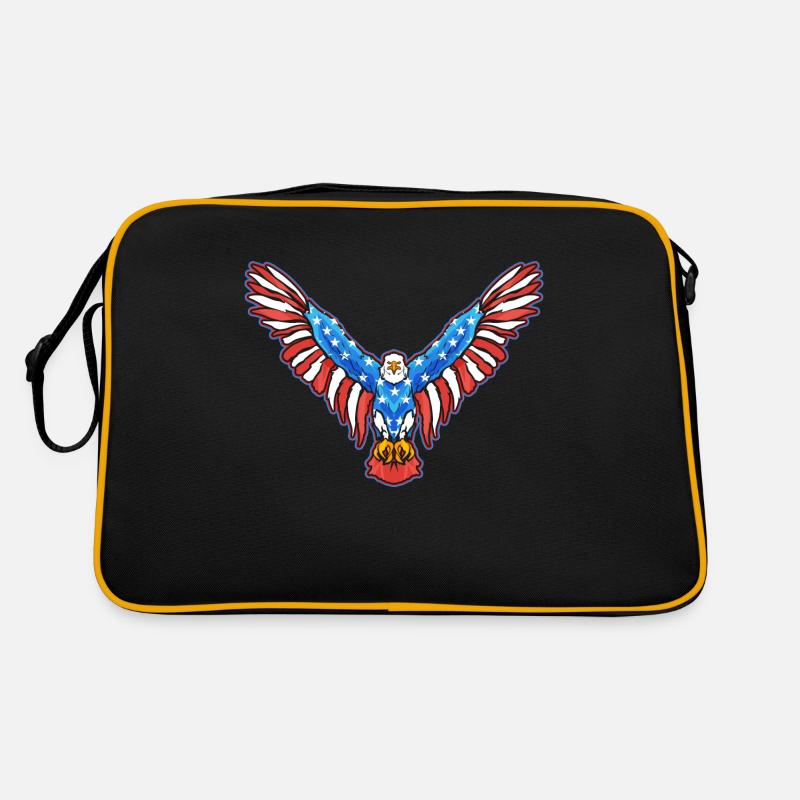 American Bald Eagle American 4. Retro Bag