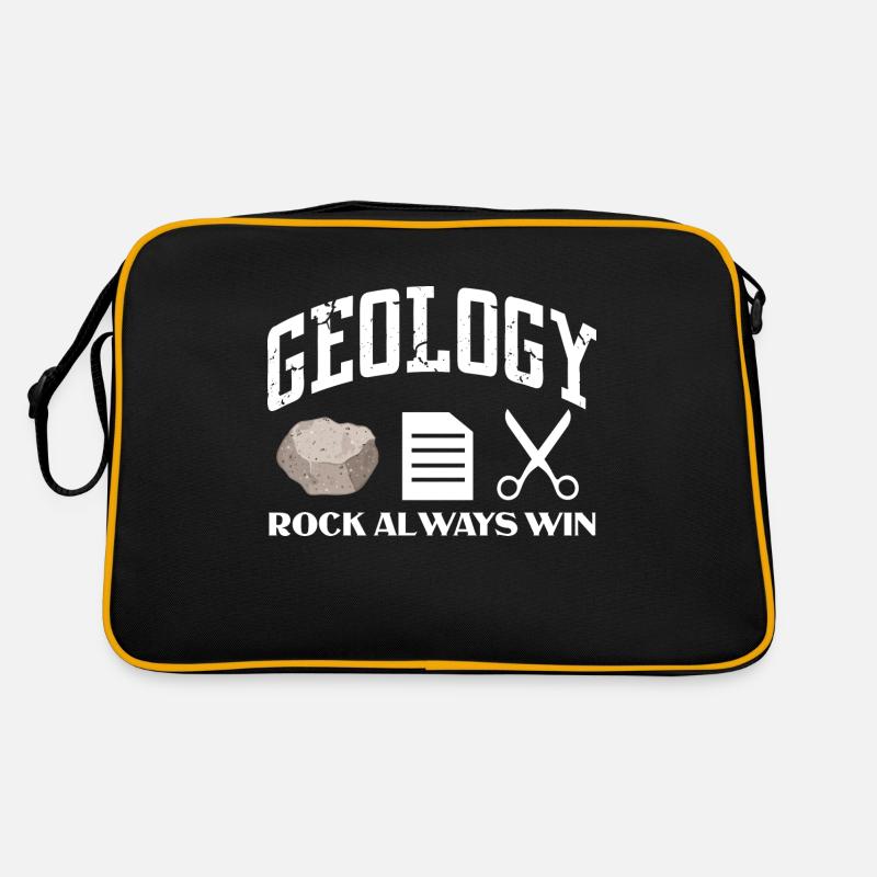 Geology Rock Always Win Retro Bag