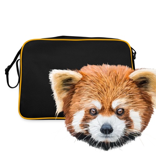 Roter Panda - Retro Tasche