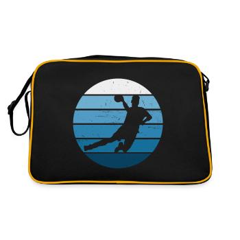 Handball Handball Hommes Handball Handball - Sac Retro - noir/or - Dos