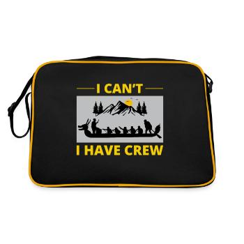 Dragon Boat Racing Crew Paddlers Water Sport - Retro Bag - black/gold - Back