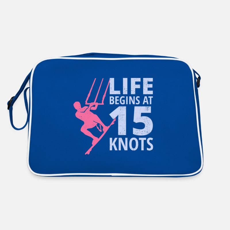 Kitesurf Kiteboard Kiteboarder Kitesurf Sac Retro