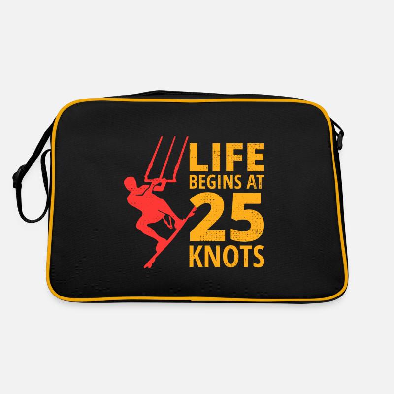 Kitesurf Kiteboard Kiteboarder Kitesurf Sac Retro