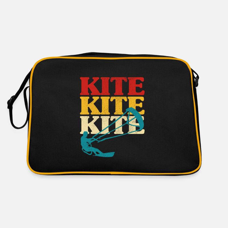 Retro Kitesurfen Kitesurfen Kiteboarding Retro Tasche