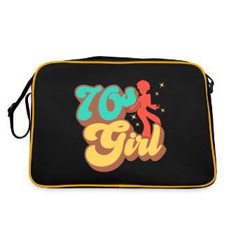 70s Fille 70s Fille Hippie - Sac Retro - noir/or - Dos