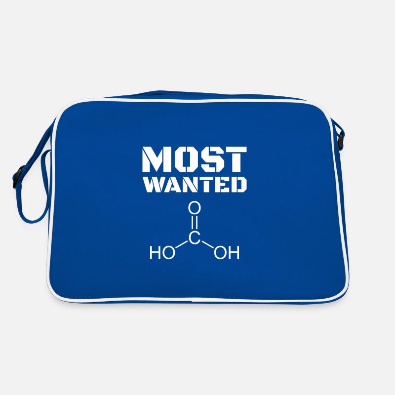 Most Wanted Kohlensäure H2CO3 Retro Tasche
