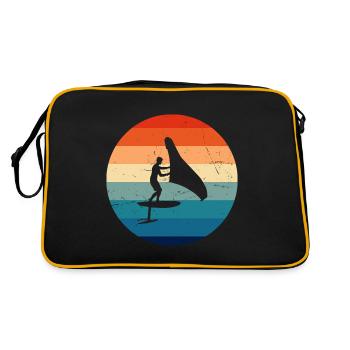 wingfoil foilwing femmes wingsurf wingsurf - Sac Retro - noir/or - Dos