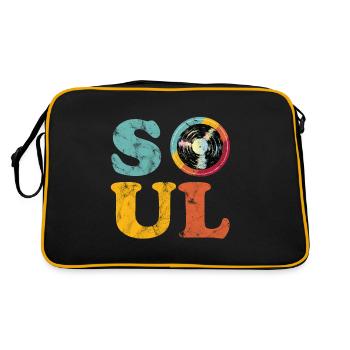 Soul Retro - Retro Bag - black/gold - Back