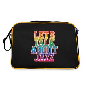 le jazz - Sac Retro - noir/or - Dos