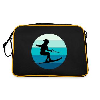 Water Skiing Outdoor Water Sport - Retro Bag - black/gold - Back