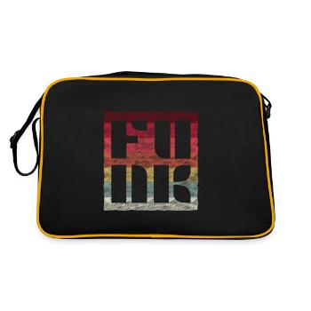 Funk Music Retro - Retro Bag - black/gold - Back