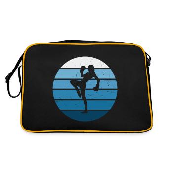 Kickboxing féminin Kickboxing masculin - Sac Retro - noir/or - Dos