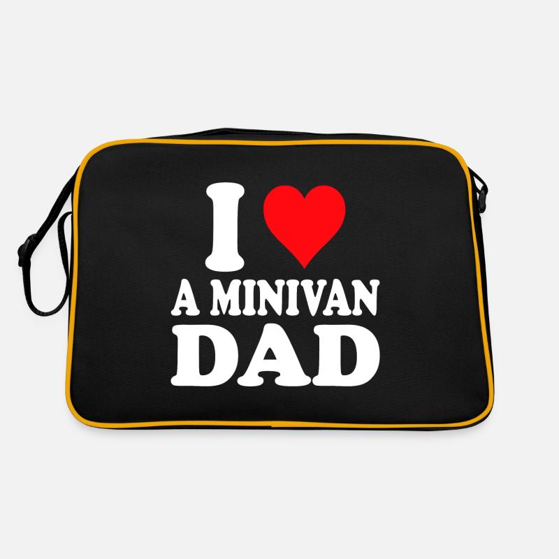 Minivan Dads Lifestyle Papa fährt Minivan Daddy Retro Tasche