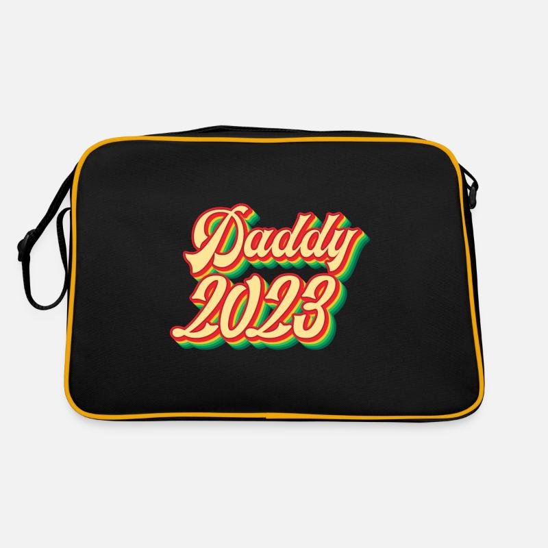 Daddy 2023 Vater Geschenk Retro Tasche