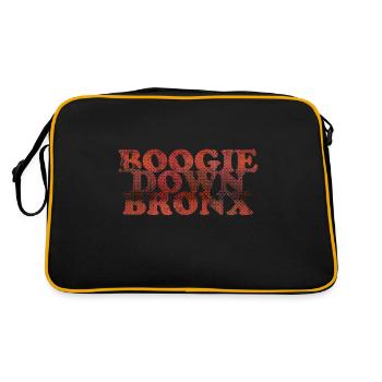 Boogie Down Bronx - Retro Bag - black/gold - Back