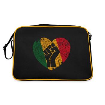 Black History Month - Retro Bag - black/gold - Back