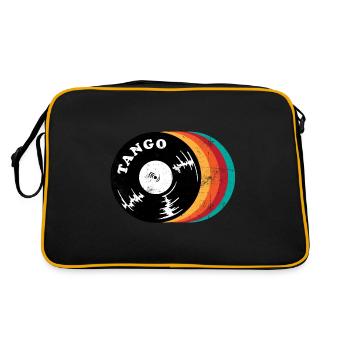 Tango - Retro Bag - black/gold - Back