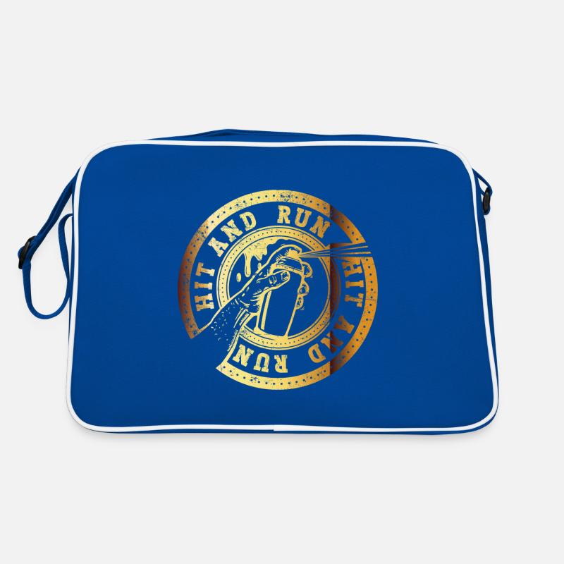 Graffiti Hit and run Retro Tasche