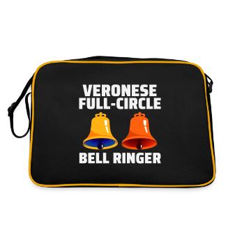 Veronese Full-Circle Bell Ringer Ringing Hobby - Sac Retro - noir/or - Dos